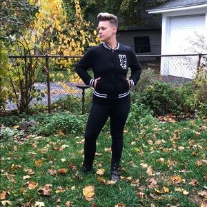 Woman’s varsity jacket